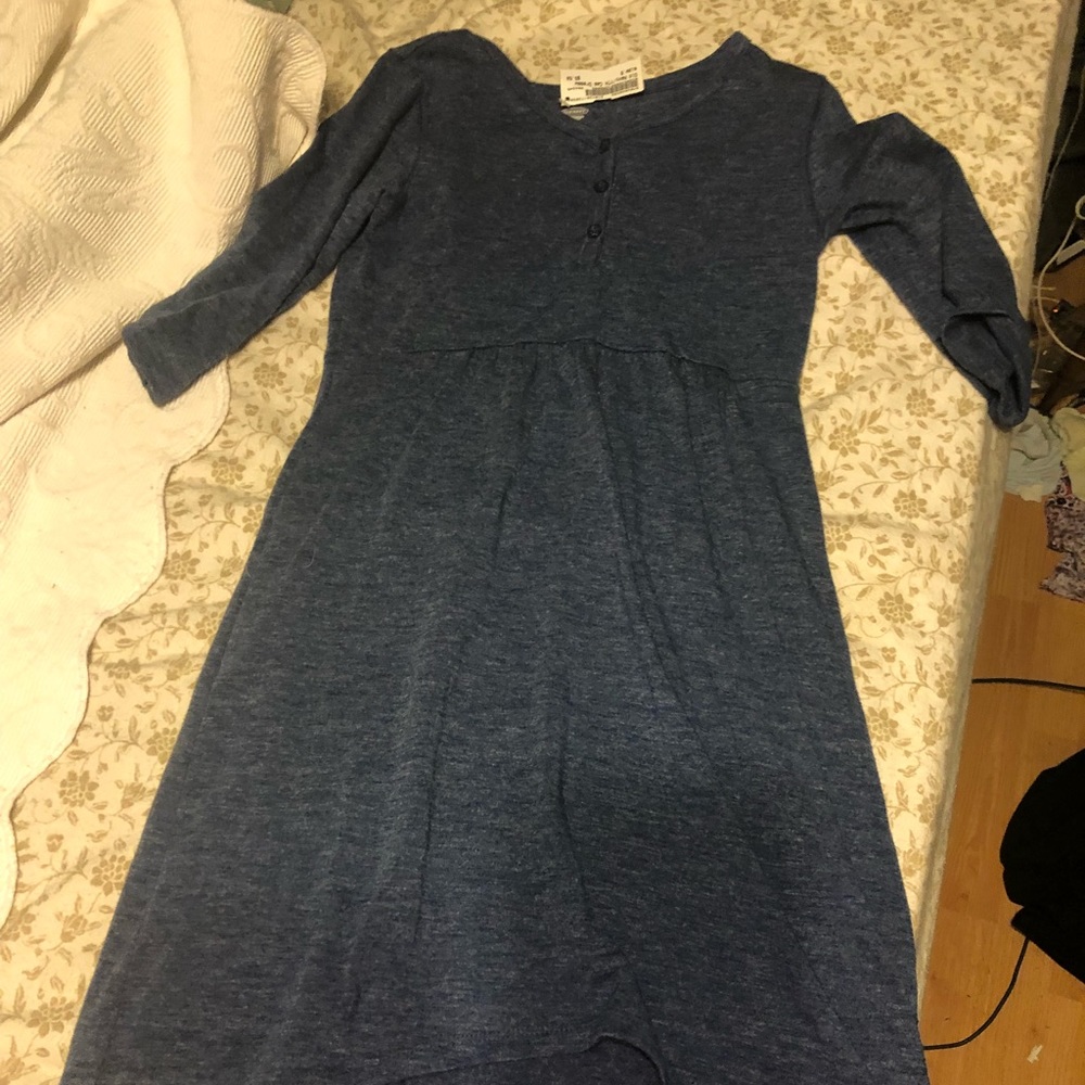 Girls Navy Dress